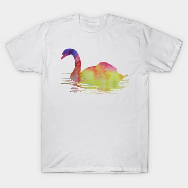 Swan T-Shirt by BittenByErmines